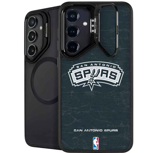 NBA San Antonio Spurs Primary Logo Galaxy S24 FE Kickstand Case